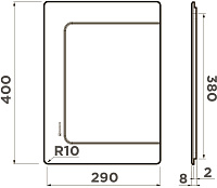Omoikiri Разделочная доска для кухонной мойки, из высокопрочного пластика HPL, цвет: графит 4999100