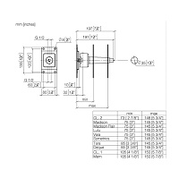 Dornbracht CYO Встраиваемая часть запорного вентеля 35607970-90
