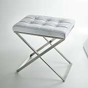 3SC Lino & Lone Стульчик для ванной, цвет: Matt Satin Nickel LONE-C/NX/01