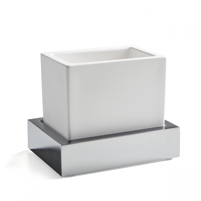 3SC SK Стакан для зубных щеток подвесной, цвет: Chrome SK03SL