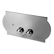 3SC Square Plaque Кнопка смыва для унитаза, латунь, цвет: Chrome SPL00SL