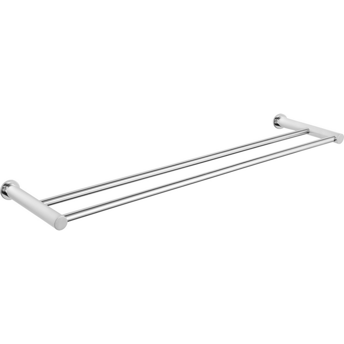 Cisal Xion Полотенцедержатель двойной 60 см, подвесной, цвет: brushed stainless steel XI090101D1