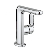 Burlington Смеситель для раковины на 1 отверстие, без д/к, высота излива 25 см, цвет: хром глянец RCH32