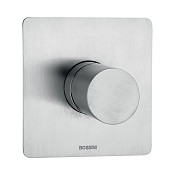 Bossini Nobu Смеситель для душа встр. на 1 потреб., внешняя часть, цвет: mat brushed stainless steel INZ070.075