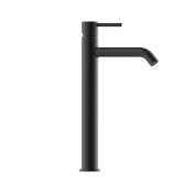 Bossini Teo Смеситель для раковины высокий, с донным клапаном, высота излива 22,3см, цвет: mat black Z00703.073