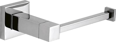 Nofer Barcelona Держатель туалетной бумаги без крышки, подвесной, цвет: нержавеющая сталь 16900.В