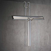 Novellini Frame Стеклоочиститель для стеклянных ограждений, цвет: хром глянцевый R90RACLA0A