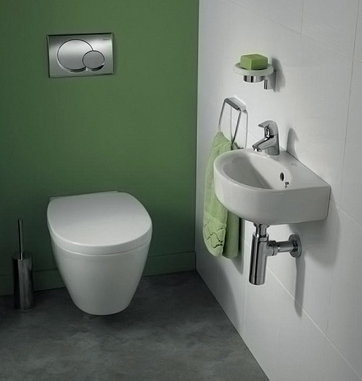 Ideal Standard Connect Ершик для унитаза напольный, цвет: chrome N1396AA