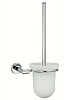 Nofer Line Ершик для унитаза, подвесной, с глянцевой ручкой, цвет: хром 16518.B