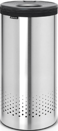 Brabantia Корзина для белья напольная, 35 литров, цвет: стальной/серый 103469