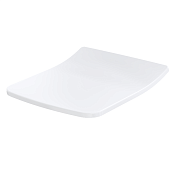 Toto SP Крышка-сиденье для унитаза, с микролифтом, петли нержавеющая сталь, цвет: белый TC512F/TC512G