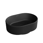 Kerama Marazzi Artbasin Vento Раковина чаша 50,5x36,6x18h см, без перелива, цвет: черный матовый VE.NN.wb.50/BLK.M