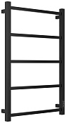 Стилье Формат 26 Полотенцесушитель электрический 53х80h см, прямая, правая, цвет: чёрный матовый 31526-8050