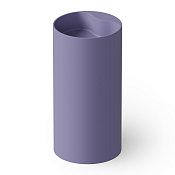 Dea Design Раковина напольная d45x90h см, Solid Surface, выпуск в пол, цвет: lilac DD2002 450 14