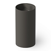 Dea Design Раковина напольная d45x90h см, Solid Surface, выпуск в пол, цвет: graphite DD2002 450 5