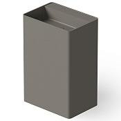 Dea Design Раковина напольная 60x42x90h см, Solid Surface, выпуск в пол, цвет: grey DD2004 600 3