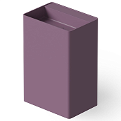 Dea Design Раковина напольная 60x42x90h см, Solid Surface, выпуск в пол, цвет: lavender DD2004 600 8