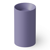 Dea Design Раковина напольная d49,5x90h см, Solid Surface, выпуск в пол, цвет: lilac DD2011 495 14
