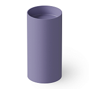 Dea Design Раковина напольная d40x82h см, Solid Surface, выпуск в пол, цвет: lilac DD2012 400 14