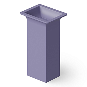 Dea Design Раковина напольная 50x40x90h см, Solid Surface, выпуск в пол, цвет: lilac DD2014 500 14