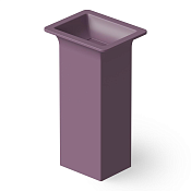 Dea Design Раковина напольная 50x40x90h см, Solid Surface, выпуск в пол, цвет: lavender DD2014 500 8