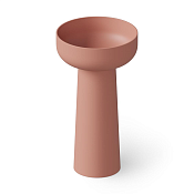 Dea Design Раковина напольная d48x88h см, Solid Surface, выпуск в пол, цвет: lotus DD2027 480 13