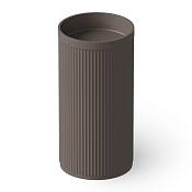 Dea Design Раковина напольная d45x90h см, Solid Surface, выпуск в пол, цвет: grey brown DD2801 450 6