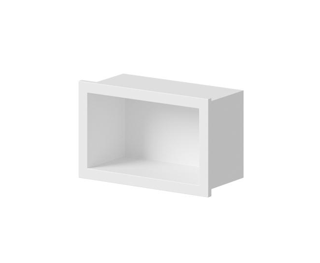 Dea Design Шкаф 32x15x20h см, Solid Surface, подвесной, цвет: white DD3012 320 18
