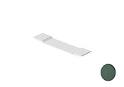Dea Design Полка для ванны 94x20 см, Solid Surface, цвет: dark green DD3602 940 11