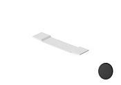 Dea Design Полка для ванны 94x20 см, Solid Surface, цвет: black DD3602 940 16