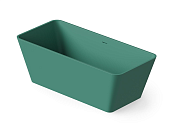 Dea Design Modern Ванна из Solid Surface отдельностоящая 150x68 см, цвет: green DD8603 1500 10