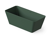 Dea Design Modern Ванна из Solid Surface отдельностоящая 150x68 см, цвет: dark green DD8603 1500 11