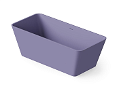 Dea Design Modern Ванна из Solid Surface отдельностоящая 170x78 см, цвет: lilac DD8603 1700 14