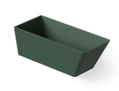Dea Design Soul Ванна из Solid Surface отдельностоящая 170x73 см, цвет: dark green DD8605 1700 11