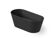 Dea Design Shadow Ванна из Solid Surface отдельностоящая 160x70 см, цвет: black DD8606 1600 16