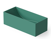 Dea Design Modern Ванна из Solid Surface отдельностоящая 158x68 см, цвет: green DD8607 1580 10