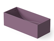 Dea Design Modern Ванна из Solid Surface отдельностоящая 158x68 см, цвет: lavender DD8607 1580 8