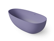 Dea Design Modern Ванна из Solid Surface отдельностоящая 170x87 см, цвет: lilac DD8608 1700 14