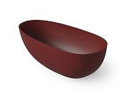Dea Design Modern Ванна из Solid Surface отдельностоящая 180x90 см, цвет: red wine DD8608 1800 17