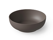 Dea Design Round Ванна из Solid Surface отдельностоящая 150x150 см, цвет: grey brown DD8610 1500 6