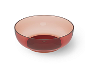 Dea Design Round Ванна из Glasstech отдельностоящая 150x150 см, цвет: pomegranate DD8610 1500 R5