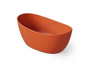 Dea Design Elegant Ванна из Solid Surface отдельностоящая 163x85 см, цвет: orange DD8611 1630 7
