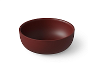 Dea Design Round Ванна из Solid Surface отдельностоящая 135x135 см, цвет: red wine DD8612 1350 17