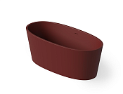 Dea Design Nature Ванна из Solid Surface отдельностоящая 160x90 см, цвет: red wine DD8617 1600 17