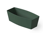 Dea Design Soul Ванна из Solid Surface отдельностоящая 170x78 см, цвет: dark green DD8618 1700 11