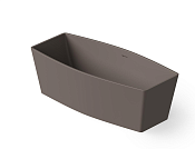 Dea Design Soul Ванна из Solid Surface отдельностоящая 170x78 см, цвет: grey brown DD8618 1700 6