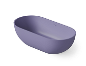 Dea Design Shadow Ванна из Solid Surface отдельностоящая 140x70 см, цвет: lilac DD8619 1400 14