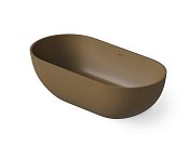 Dea Design Shadow Ванна из Solid Surface отдельностоящая 155x77 см, цвет: dark camel DD8619 1550 1