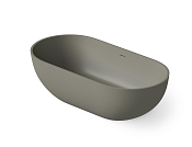 Dea Design Shadow Ванна из Solid Surface отдельностоящая 165x82 см, цвет: light grey DD8619 1650 4