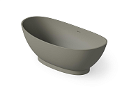 Dea Design Elegant Ванна из Solid Surface отдельностоящая 155x78 см, цвет: light grey DD8620 1550 4